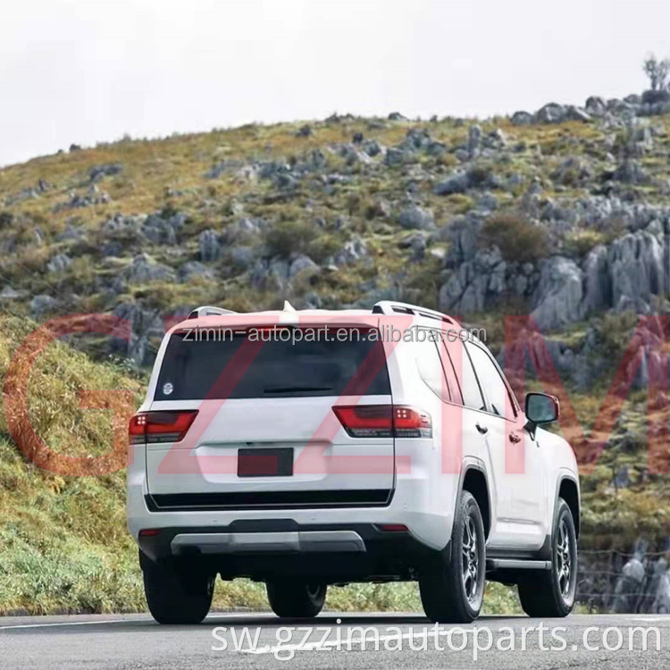 Mbele ya nyuma bumper grille mwili vifaa gr toleo la mwili wa LC300 2019+